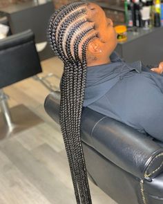 Straight Back 🔥🔥🔥 #haircut #hairstylist #haircolor Cornrows With Small Braids In Between, Feed In Braids To The Back, Cornrows Going Back, Feedin Braids Straight Back, All Back Braid Styles, Small Feed In Braids Cornrows, Small Straight Back Feed In Braids, Braids Going To The Back, Braids Cornrows Hairstyles