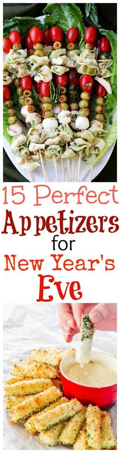 different appetizers for new year's eve