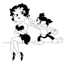 an image of two cartoon characters