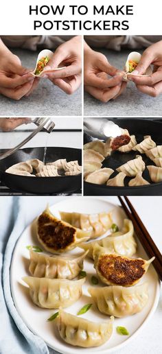 how to make potstickers