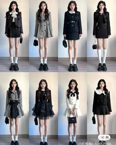 Korean Preppy Outfits, Chinese Fashion Women, Preppy Chic Outfits, Money Dress, Outfit Styling, Sunday Dress