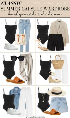 Capsule Wardrobe For Summer, Perfect Capsule Wardrobe, Classic Capsule Wardrobe, Capsule Wardrobe Outfits, Fashion Capsule Wardrobe, Chique Outfits, Summer Capsule, Sophisticated Outfits, Clothes And Shoes