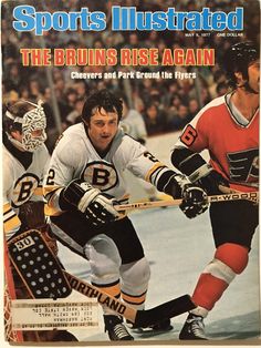 May 9, 1977 Sports Illustrated Magazine w/ Cheevers & Park on the cover. Magazine is complete in excellent condition - no visible wear. Storage location BX22. Jeff Burroughs, Sports To Play, Hockey Images, Boston Hockey, Kinetic Jewelry, Sports Illustration, Bobby Orr, Toronto Maple Leafs Hockey, Sports Illustrated Covers