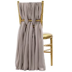 5pcs Pack of Chiffon Chair Sashes/Ties - Dusty Wisteria - CV Linens 120 Round Tablecloth, Wedding Chair Sashes, Church Pews, Party Chairs, High Top Tables, Chair Sash, Chair Sashes, Chiavari Chairs, Guest Chair