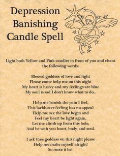 Banishing Candle, Banishing Spell, Witchcraft Spells For Beginners