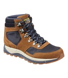 Men's Mountain Classic Hiking Boots | Boots at L.L.Bean Rugged Winter Hiking Boots, Sturdy Round Toe Hiking Boots For Outdoor Work, Durable High-top Adventure Boots, Rugged Weatherproof Hiking Boots With Round Toe, Rugged Durable Boots For Adventure, Rugged Durable Work Boots For Adventure, Winter Hiking Boots With Vibram Sole For Adventure, Casual Sturdy Waterproof Boots With Round Toe, Insulated Round Toe Work Boots For Adventure