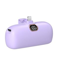 Chubby" 5000mAh Portable Power Bank Iphone Power Bank, Purple Lightning, Apple Watch Leather, Camera Digital, Keyboard Accessories, Google Pixel Case, Apple Watch Case, Apple Watch Bands Leather