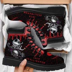 Boots 2020, Pu Boots, High Top Boots, Boot Print, Low Heel Shoes, Martin Boots, Jack Skellington, Womens Boots Ankle, Platform Boots