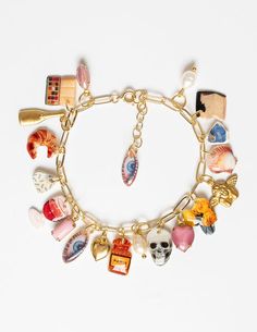 “Dear Diary” Charmie Bracelet - Pick Your Picto-Charms™ Thrift Inspiration, Ocean Girl, Birthday Inspo, Jewellery Ideas, Funky Jewelry, Jewelry Lookbook, Birthday Wishlist, Curated Vintage, Clay Charms