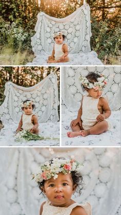 Boho Half Birthday Shoot, Yearly Birthday Pictures, Boho 1 Year Photoshoot, Floral One Year Old Birthday, Boho Birthday Shoot, Indoor 1 Year Photoshoot, Boho Mini Session Photo Shoot, Outside One Year Old Birthday Pictures, One Year Old Photo Ideas