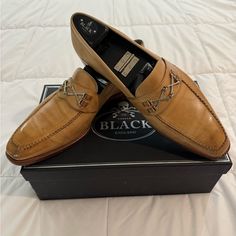 Do You Want To Be Different From The Rest? Here’s The Opportunity. A Pair Of Barker Black Wolfe Loafers: Size Uk 10.5 | Usa 11.5. Bespoke, Calf Skin Lined, Barker Black Shoe Lasts Included, Stainless Steel Pirate Bones Detail. Amazing. *** Barkerblack.Com Barker Shoes, Skin Line, Black Shoe, Shoe Last, Be Different, Loafer Shoes, Black Shoes, Calf Skin, Black And Brown