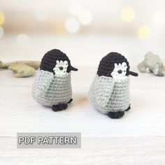 This is a download PDF crochet penguin pattern, not a finished toy! Embrace the festive spirit with a crochet penguin chick in a pink hat, a whimsical amigurumi penguin that can be your delightful Christmas crochet keychain or a lovely addition to your collection of crochet sea animals. The baby penguin Pattern is written in ENGLISH. It consists of 13 pages of a detailed description of the crochet process and contains  85 process photos.  Difficulty - intermediate.  The size of the penguin chick Crochet Penguin Pattern, Diy Crochet Animals, Penguin Crochet, Christmas Amigurumi, Crochet Bird Patterns, Crochet Penguin, Crochet Bookmark Pattern, Penguin Pattern, Crochet Birds