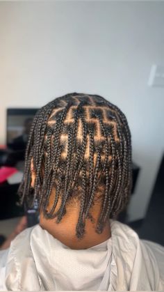 Men Box braids #menbraids #blackmenhair #braids Men Braids Hairstyles Box Braids, Box Braids For Men Black, Men’s Boxbraids, Plaque Braids Men, Box Braid For Men, Full Head Box Braids Men, Large Plaits Braids Men, Men’s Box Braid, Male Natural Hairstyles