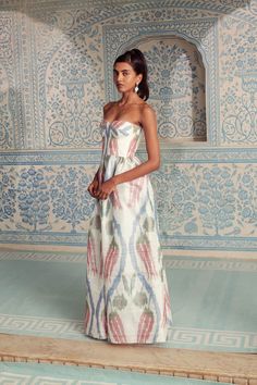 Tulip Dress | Over The Moon Greenhouse Wedding Guest Dress, Summer Maxi Dress Formal, Art Museum Wedding Guest Dress, Dresses For A Wedding Guest Summer, Wedding Guest Dresses Floral, Cotton Formal Dress, Colombian Wedding Guest Dress, Elegant Rehearsal Dinner Dress, City Wedding Guest Outfit