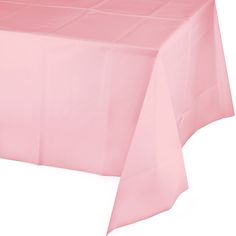 Pink Party Tablecloth - Stesha Party Light Pink Table Cloth, Pink Table Cloth, Pink Party Supplies, Pink Bachelorette Party, Pink Tablecloth, Paper Tablecloth, Pink Bachelorette, Table Rose, Plastic Table Cover