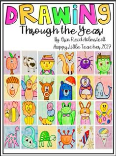 drawing through the year book cover