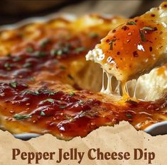 Pepper Jelly Cheese Dip, Baking Microwave, Jelly Making, Onion Flakes, Easy Family Recipes, Sweet Heat, Pepper Jelly, Pie Pan, Sharp Cheddar