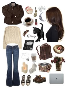 Fall Accessories 2023, Bookish Outfits Aesthetic, Gilmore Girls Aesthetic Outfits, Rory Gilmore Aesthetic Outfits, Outfit Chart, Rory Outfits, Gilmore Style, Rory Gilmore Outfits, Gilmore Outfits