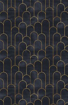 an art deco style wallpaper with gold lines