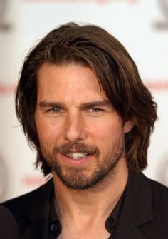 Tom Cruise Long Hair, Celebrity Long Hair, Scruffy Beard, Hot Hair Colors, Ingrid Bergman, Cool Hairstyles For Men, Boys Haircuts