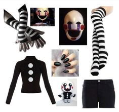 Fnaf Costume For Kids, Fnaf Puppet, Puppet Fnaf, Fnaf Costume, Puppet Costume, Fnaf Movie, Fandom Outfits