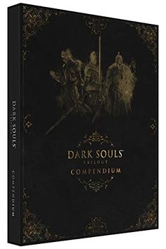 the dark soul's book cover for compenium, featuring two men with swords