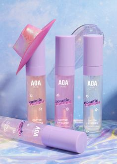 AOA Cosmic Cowgirl Glitter Lip Gloss 2025 Inspiration, Lip Gloss Business, Iridescent Makeup, Cosmic Cowgirl, Lipstick Style, Glitter Lip, Cozy Wear, Amazon Beauty, Glitter Lip Gloss