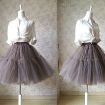 26 e5 89 af e6 9c ac medium Plus Size Tutu Skirt, Women Tulle Skirt, Tulle Skirt Plus Size, Plus Size Tutu, Tulle Skirt Bridesmaid, Knee Length Tulle Skirt, Tutu Skirt Outfit, Bridesmaid Skirt, Bridesmaid Tulle