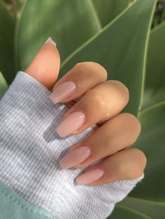 Balirena Nails Short, Classic Nails Coffin, Classy Everyday Nails, Gel Nails Ideas Ballerina, Nutreal Acrylic Nails, Classic Ballerina Nails, Natural Color Coffin Acrylic Nails, Natural Medium Length Nails, Nude Ballerina Nails Medium