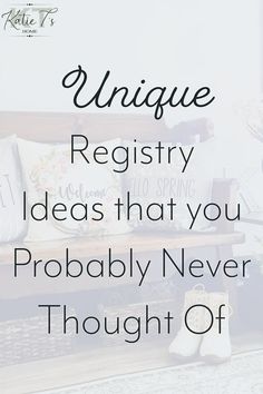 Unique Registry Ideas that you Probably Never Thought of Unique Wedding Registry Ideas, Wedding Registry List, Registry Inspiration, Wedding Registry Ideas, Amazon Registry, Best Wedding Registry, Wedding Registry Items, Congrats On Your Engagement, Amazon Wedding Registry