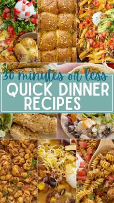 20 minutes of casserole quick dinner recipes that are delicious and easy to make