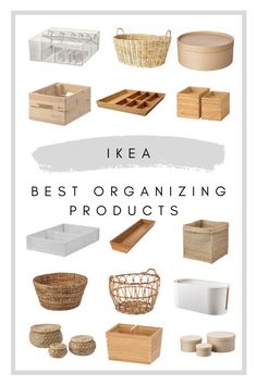 the ikea best organizing products