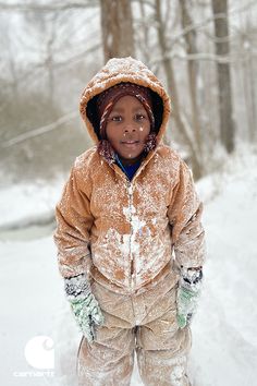 Boy playin outside, his Carhartt's covered in snow. Flannel Quilts, Get Outside, Kids Boys, Stay Warm, Cold Weather, Alaska