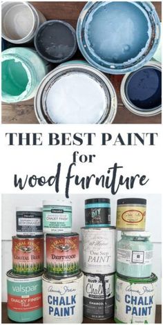 the best paint for wood furniture