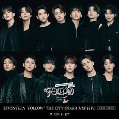 seven members of the korean boy band's upcoming album, which is titled follow