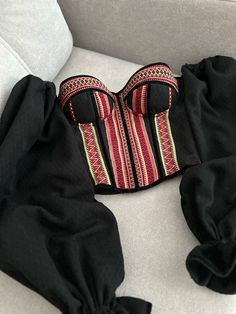 Bespoke corsets in Ukrainian style. Select from 10 beautiful colors. We are young Ukrainian brand that wants to promote our culture around the world. We use only best materials and fabrics. Visit our Instagram for more information. We ship worldwide and speak English You can buy our beautiful corsets on Etsy - Koreikocorsets. #corset #fashion #aesthetic #instagram #ukraine #ukrainianfashion #ukrainian #корсет #lookbook #lookoftheday #style #styleblogger #styleideas #fashion #fashionista Corset With Cups, Culture Around The World, Corset Fashion Outfits, Embroidered Corset, Ukrainian Style, Trendy Outfits Indian, Corset Fashion, Detachable Sleeves, Speak English