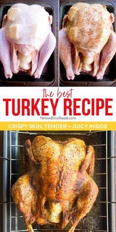 the best turkey recipe for roasting, cooking and baking with fresh ingredients that are easy to make