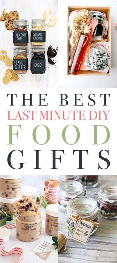 the best last minute diy food gifts