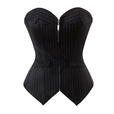 This Dress is fashionable for every occasion. the dress is made-to-order by professional tailors. You can choose from 50 colors, Regular sizes 2 to 16 and plus sizes 14w to 26W. Custom size is also available. Korsett Top, Bustier Lingerie, Plus Lingerie, Boned Corsets, Corset Bustier, Overbust Corset, Corsets And Bustiers, Black Corset, Strapless Tops