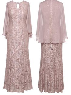 Mother Of The Bride Dresses Long Elegant, Beautiful Gown Designs, Kebaya Modern Dress, Dress Pesta, Lace Dress Design, Long Gowns, Lace Gown Styles, Beautiful Casual Dresses, Stylish Wedding Dresses