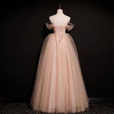 Pink Off Shoulder Beaded Tulle Long Party Dresses, Pink A-line Formal – BeautyDressy Pink Tulle Prom Dress, Pink Princess Dress, Pink Party Dress, Formal Prom Dresses Long, Pink Party Dresses, Long Formal Dress, 16 Dress, Pink Formal Dresses, Beaded Tulle