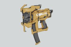 ArtStation - Electromagnetic nail gun, Jason song Southern Heritage, Dead Space, Robot Design, Cyberpunk Art, Sci Fi Art, Video Tutorials, Spaceship, Cyberpunk, Concept Art