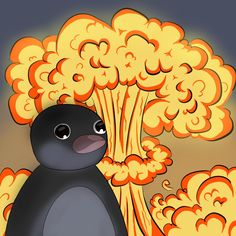 Pingu Meme Face, Noot Noot Pingu Wallpaper, Pingu Fanart, Pengu Memes, Pingu Pfp, Pingu Art, Pingu Icons, Pingu Wallpaper, Laughing Illustration