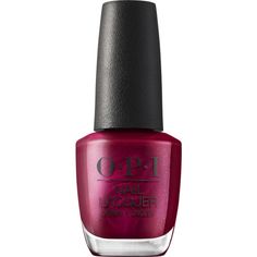 OPI Nail Lacquer - Big Zodiac Energy Collection - Big Sagittarius Energy Sagittarius Energy, Zodiac Energy, Burgundy Nail Polish, Opi Fall, Perfume Carolina Herrera, Nail Base Coat, Nails Opi, Damaged Nails, Red Nail Polish