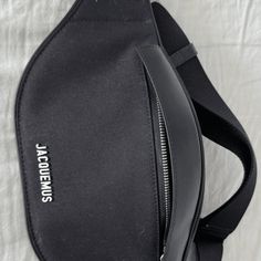 Measurements (Flat): Width: 6” Height: 14” Bags Jacquemus, Jacquemus Bags, Fanny Pack Purse, Purse Bag, Black Belt, Fanny Pack, Crossbody Bags, Bag Lady, Purse