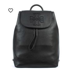 Go Hands-Free This Season With The Fabulous Harper Leather Backpack By Tory Burch. This Everyday Style Is Crafted From Premium Pebbled Leather With Goldtone Hardware. Front Flap With Magnetic Snap Closure. Classic Drawstring Main Fastening Reveals A Logo Lined Main Compartment. Signature Tb Branding Adds Detail Throughout. Top Grab Handle Features As Well As Classic Adjustable Backpack Straps. Classic Yet Edgy Style. Size 13” Height X 10” Length X 5.75” Depth. Excellent Condition, As Pictured. Logo Line, Black Leather Backpack, Edgy Style, Tory Burch Bag, Backpack Straps, Edgy Fashion, Everyday Style, Hands Free, Pebbled Leather