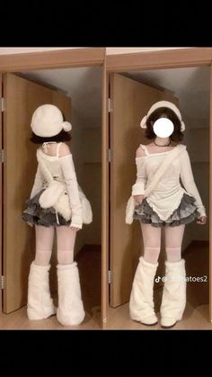 🐇🎶 This Dress On Your Oc, Doll Outfits Aesthetic, Kawaiicore Fashion, Kawaiicore Outfit, Kawaii Winter, Kawaii Outfit Ideas, Kawaii Fashion Outfits, New Rock, Cute Anime