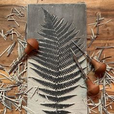 an image of a plant on a cutting board