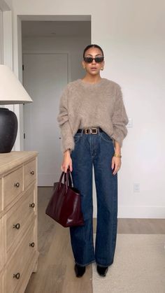 Trendstylr On Ltk, Edgy Rainy Day Outfit, Jeans And Pointed Heels Outfit, Rome Street Style Winter, Elevated Winter Outfits, Holiday Party Work Outfit, Ivana Mentlova, Wine Bar Outfit, Fall 2024 Outfits