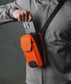 Functional Mobile Phone Bag For Streetwear, Multifunctional Pouch Bag With Anti-theft Pocket, Modular Phone, Functional Compact Pouch For On-the-go, Functional Outdoor Shoulder Bag With Anti-theft Pocket, Functional Belt Bag With Anti-theft Pocket For Outdoor, Small Sling Bag, Bottle Sling, Tech Bag